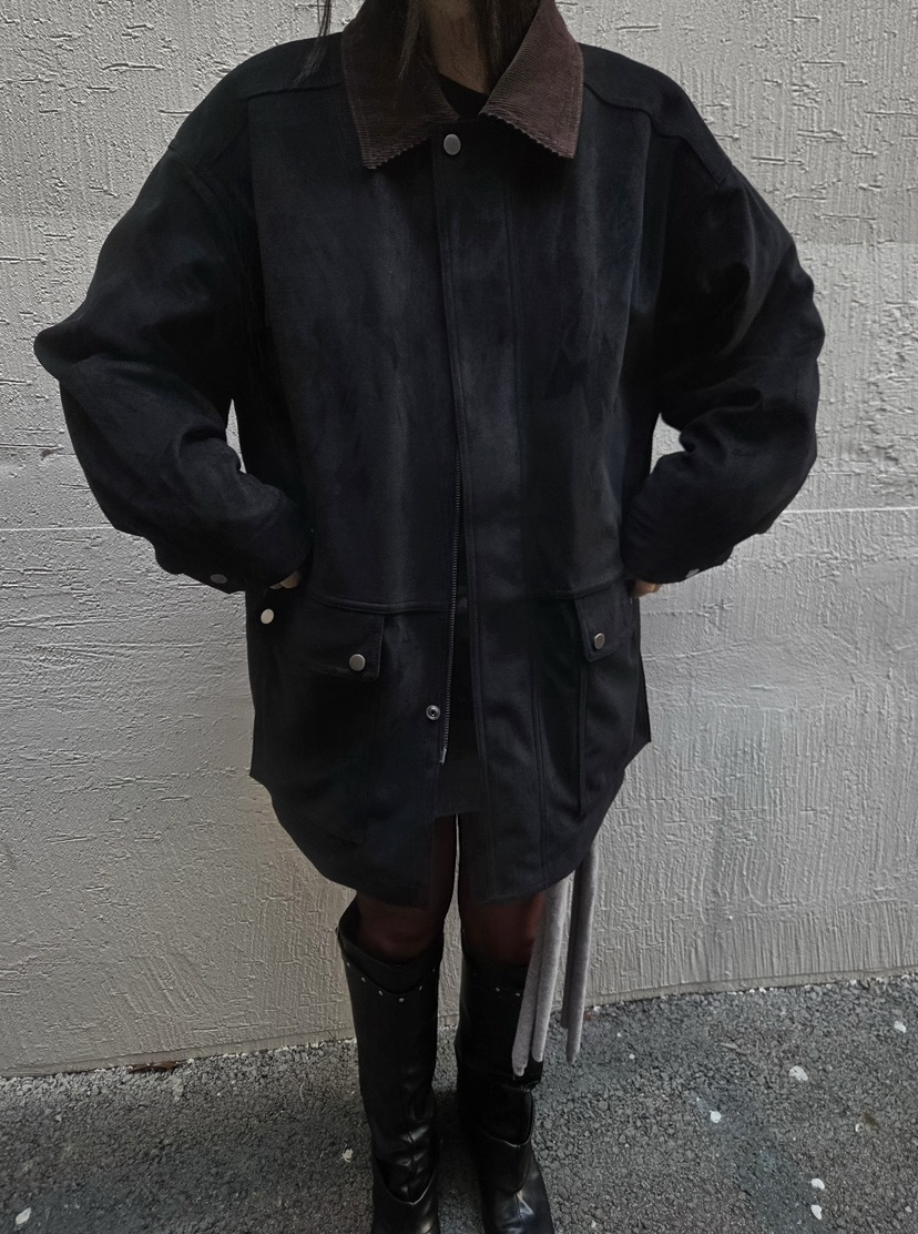 NEAR LEAP-P東大門㊣直郵女士新款真品人氣時尚休閑夾克麂皮NEAR LEAP夾克