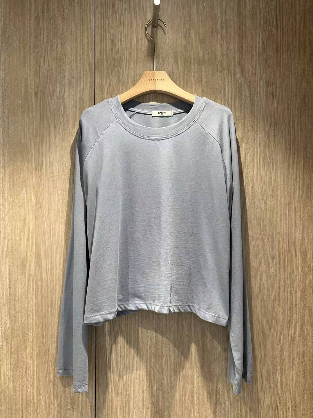 ARLOW東大門㊣實拍女裝新品時尚職業25秋冬熱賣休閑長袖T恤ARLOW長袖T恤圖色2