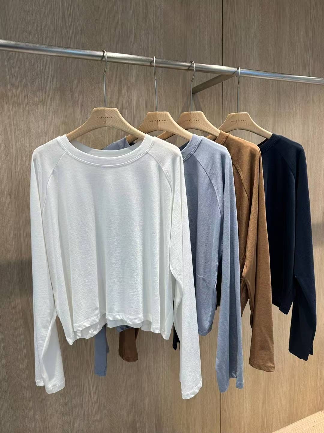 ARLOW東大門㊣實拍女裝新品時尚職業25秋冬熱賣休閑長袖T恤ARLOW長袖T恤圖色3左三色