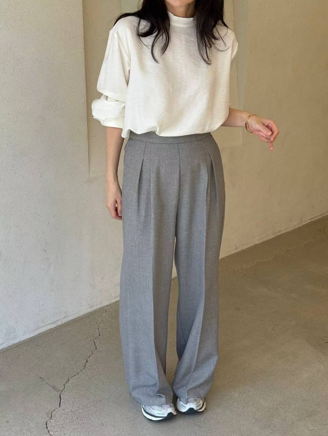 1mm東大門㊣直郵女裝新款熱賣人氣時尚真品職業推薦25秋冬休閑褲1mm休閑褲