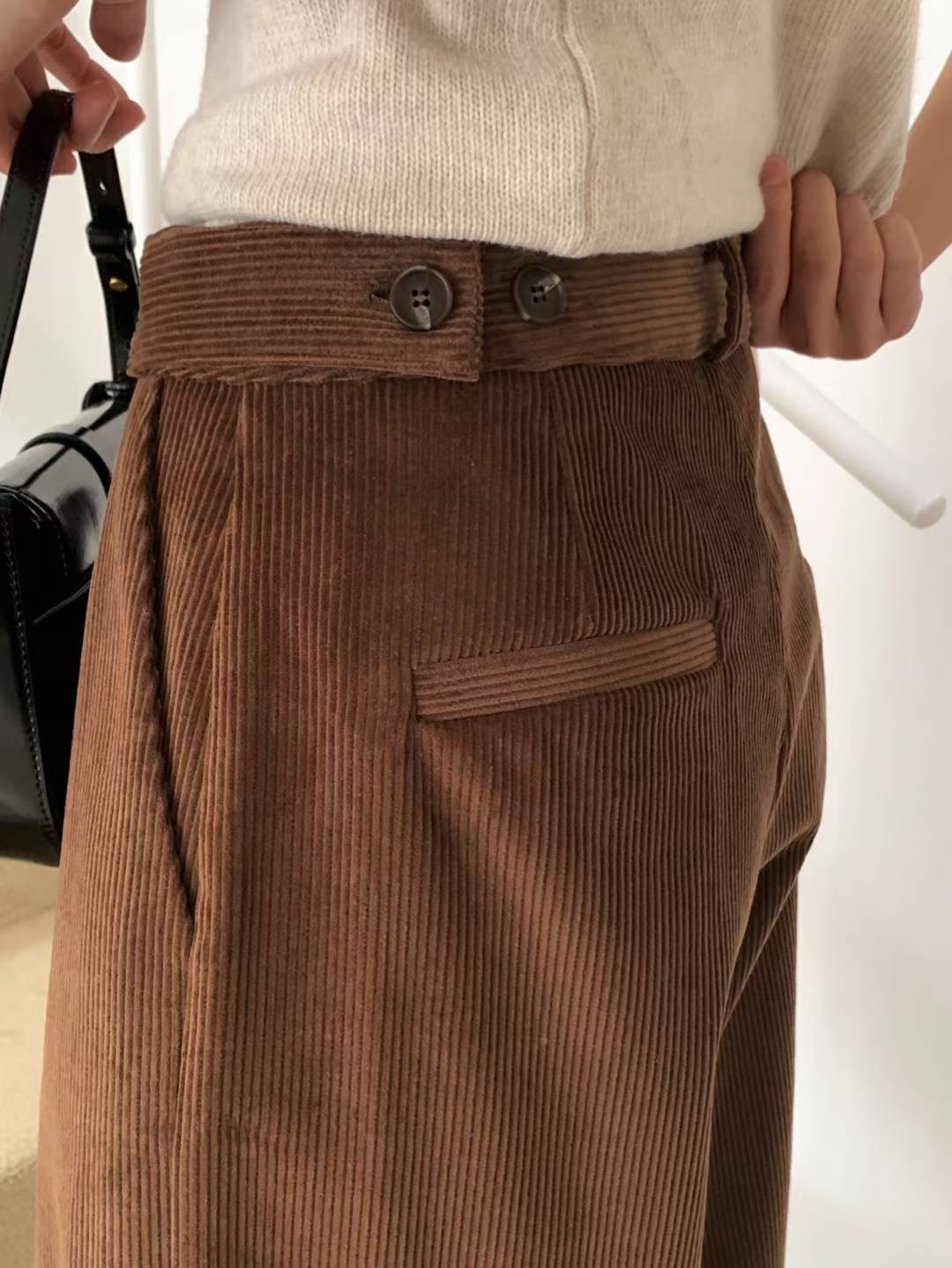 MUTE東大門㊣代購女裝新品25秋冬休閑真品熱賣人氣職業休閑褲MUTE休閑褲