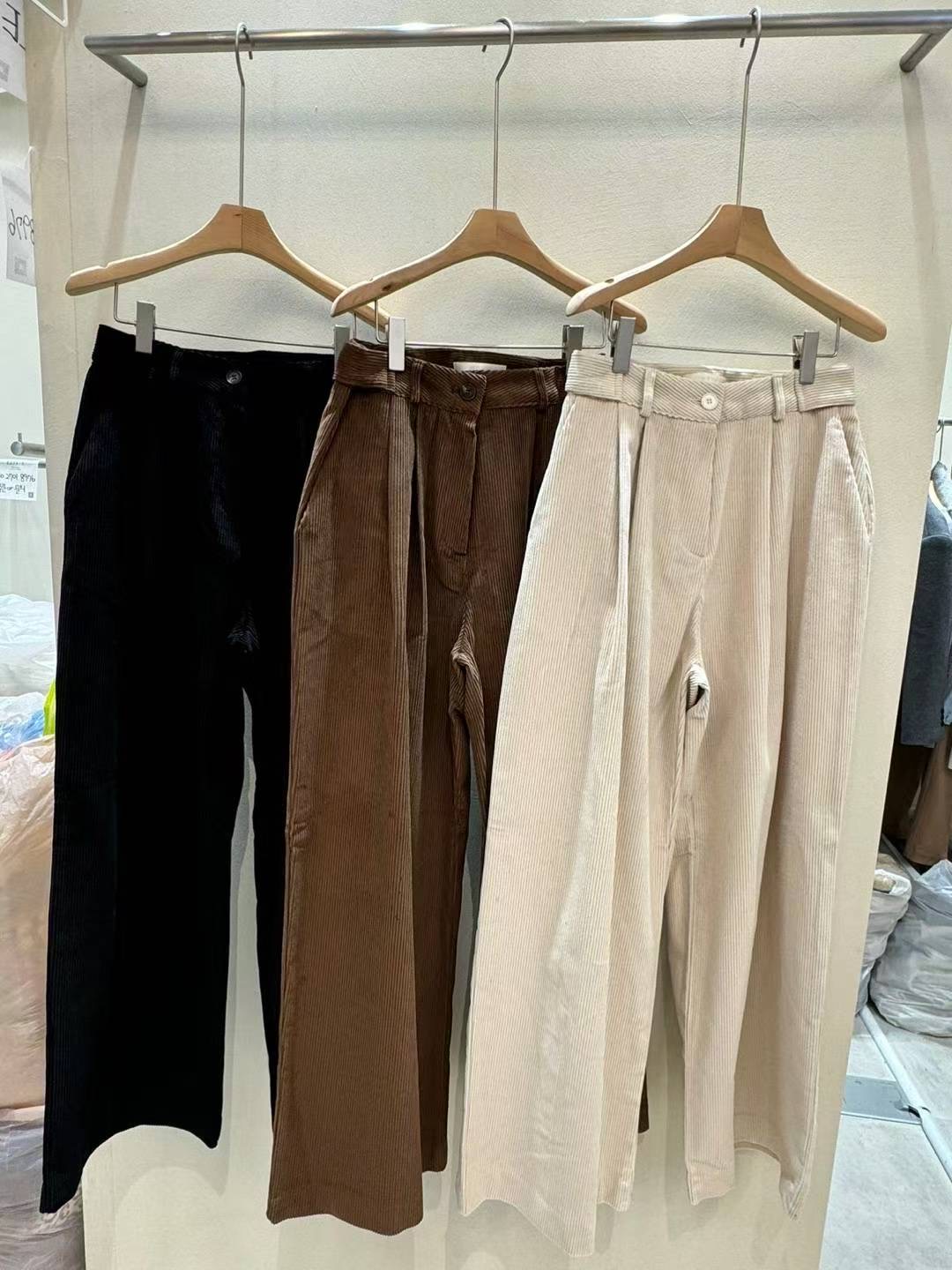 MUTE東大門㊣代購女裝新品25秋冬休閑真品熱賣人氣職業休閑褲MUTE休閑褲