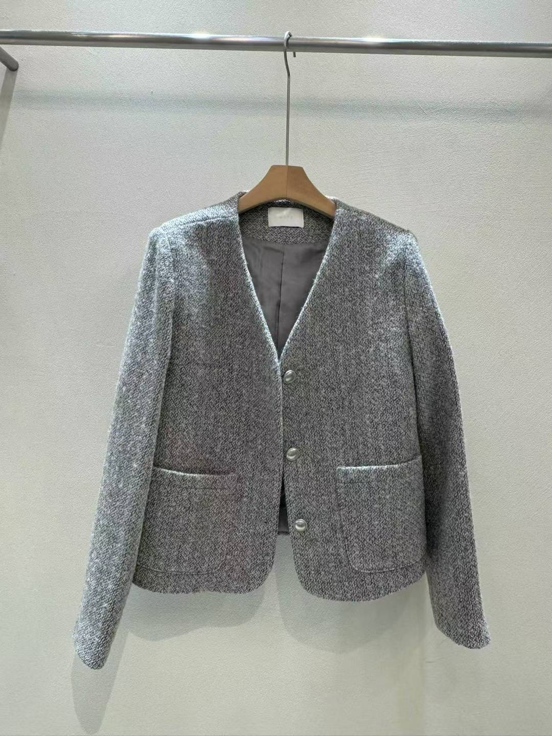 MUTE韓國直郵㊣女士新品推薦人氣職業25秋冬真品熱賣休閑夾克MUTE夾克圖色2