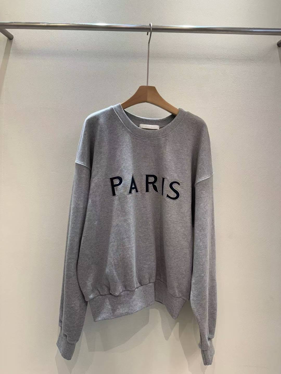 MUTE韓國代購㊣女裝新品真品25秋冬職業休閑熱賣時尚衛衣刺繡MUTE衛衣