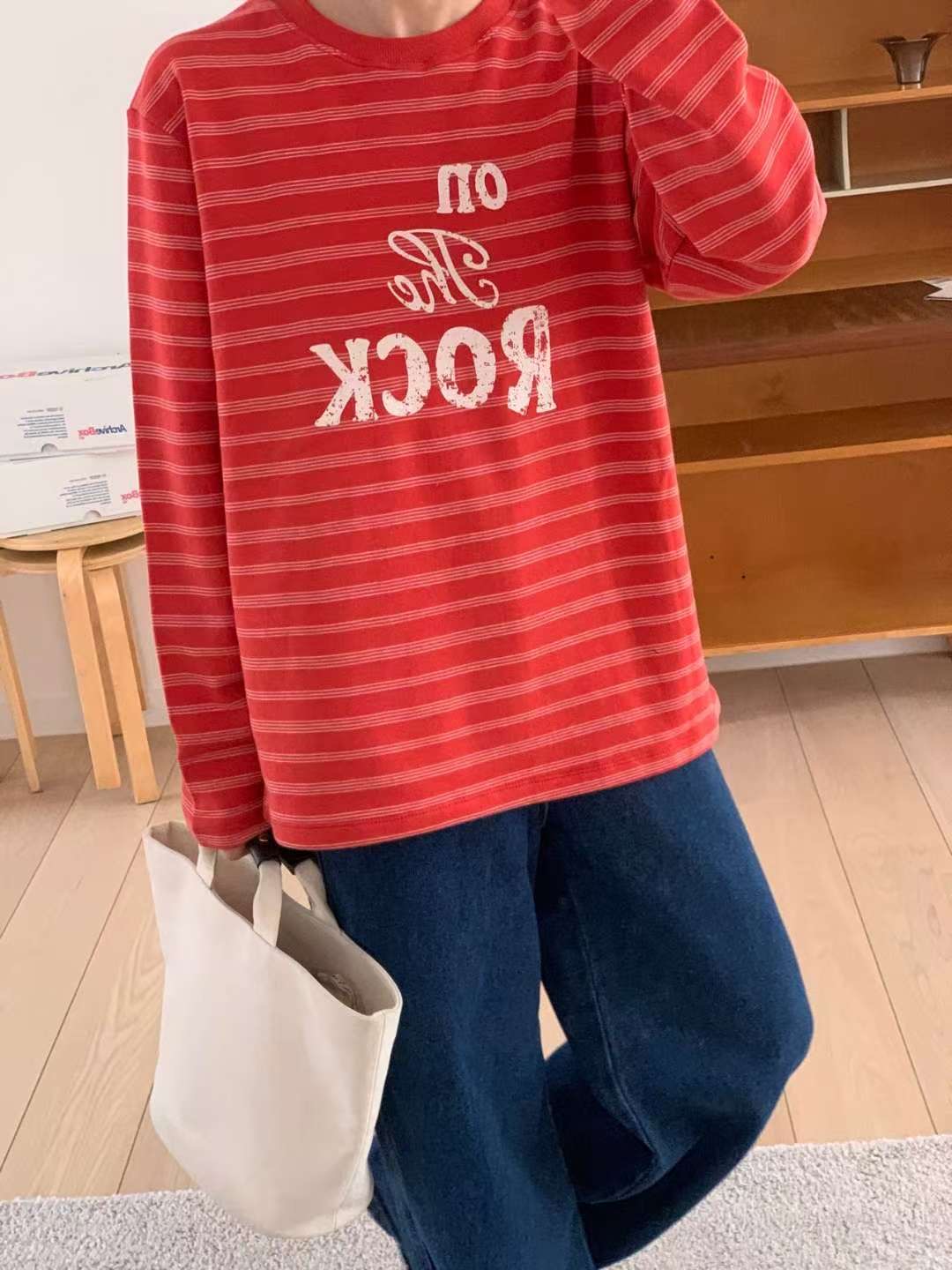 ARHEE東大門㊣直郵女裝新款休閑熱賣推薦時尚職業25秋冬長袖T恤ARHEE長袖T恤圖色2