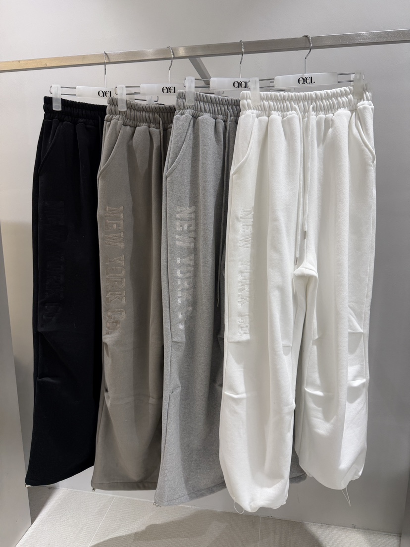 EYEL韓國代購㊣女士新品時尚職業熱賣真品推薦休閑休閑褲加絨EYEL休閑褲