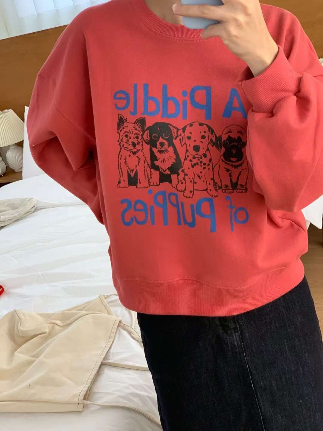 ARHEE韓國直郵㊣女裝新款職業25秋冬休閑人氣推薦熱賣真品衛衣ARHEE衛衣