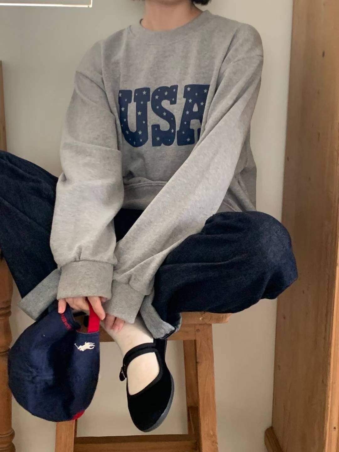 ARHEE東大門㊣直郵女裝新品時尚職業真品休閑推薦人氣熱賣衛衣ARHEE衛衣