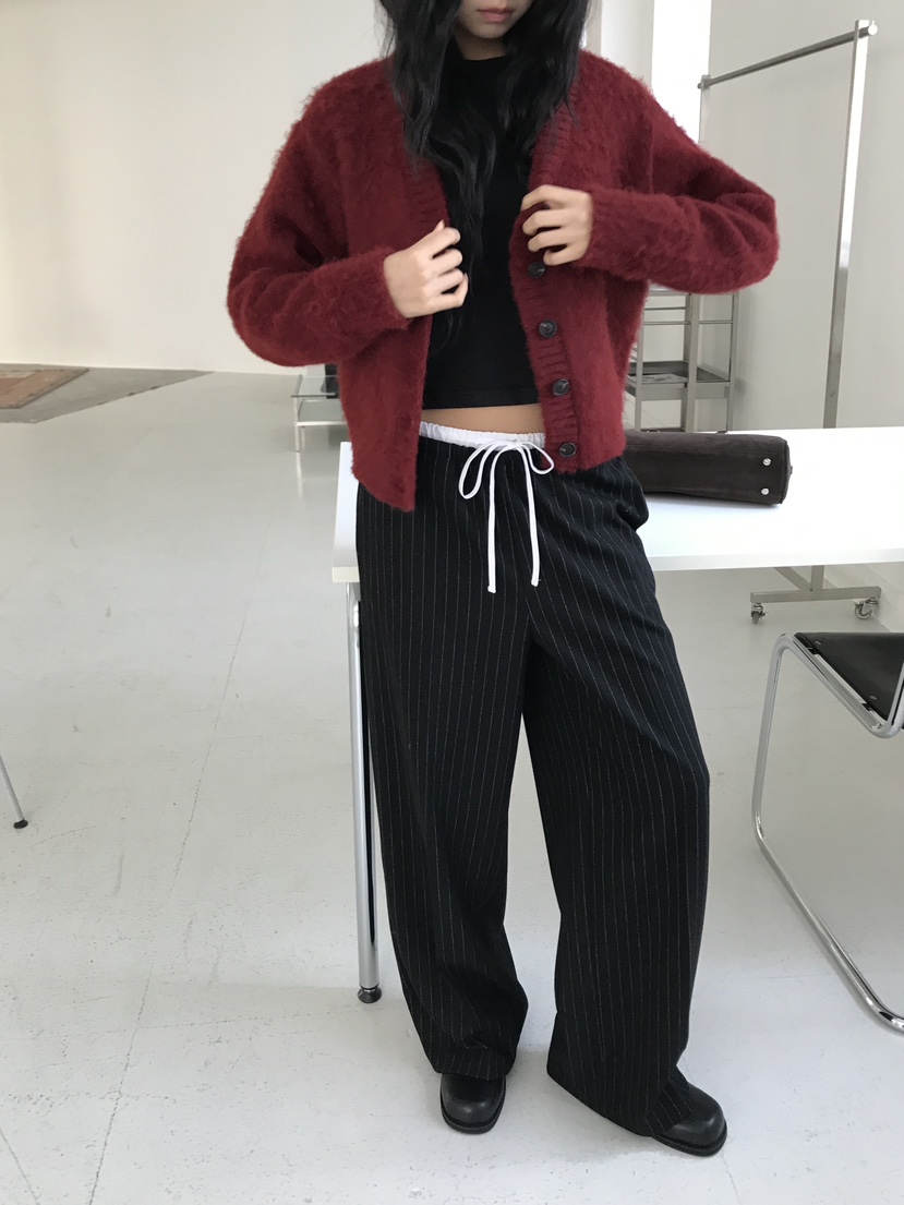 CEDARWOOD韓國直郵㊣女士新品熱賣25秋冬休閑推薦休閑褲羊毛CEDAR WOOD休閑褲