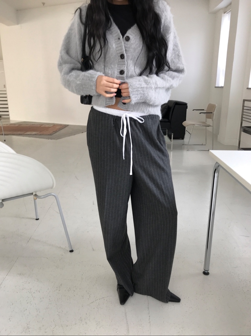 CEDARWOOD韓國直郵㊣女士新品熱賣25秋冬休閑推薦休閑褲羊毛CEDAR WOOD休閑褲