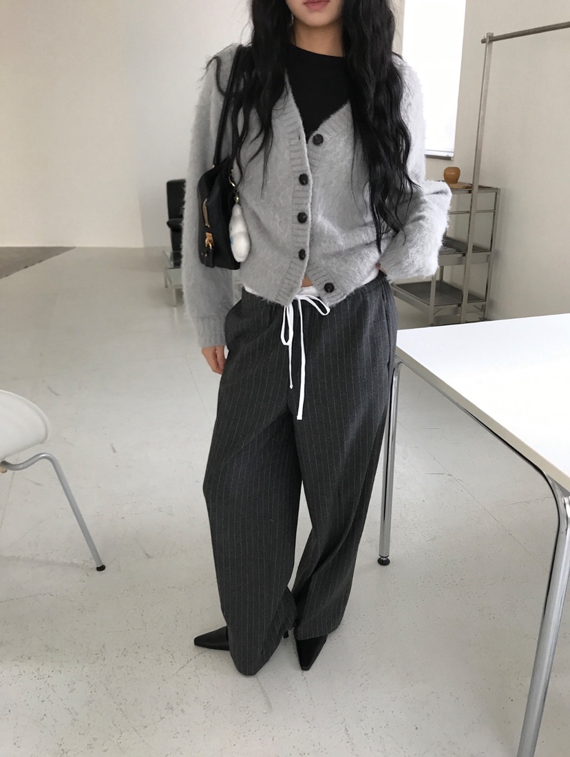 CEDARWOOD韓國直郵㊣女士新品熱賣25秋冬休閑推薦休閑褲羊毛CEDAR WOOD休閑褲