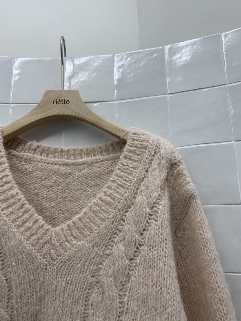 RIETTE東大門㊣代購女士新品職業時尚真品推薦休閑25秋冬毛衣RIETTE毛衣