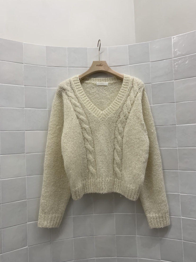 RIETTE東大門㊣代購女士新品職業時尚真品推薦休閑25秋冬毛衣RIETTE毛衣圖色2