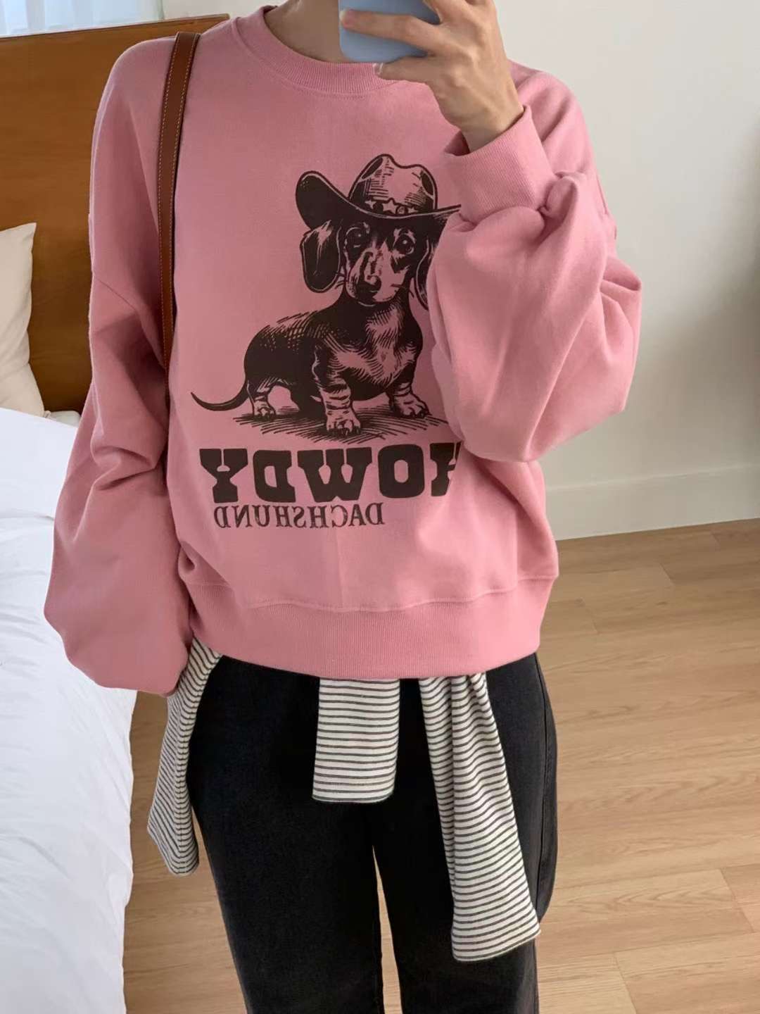 ARHEE東大門㊣實拍女士新品推薦人氣真品熱賣職業休閑時尚衛衣ARHEE衛衣圖色2