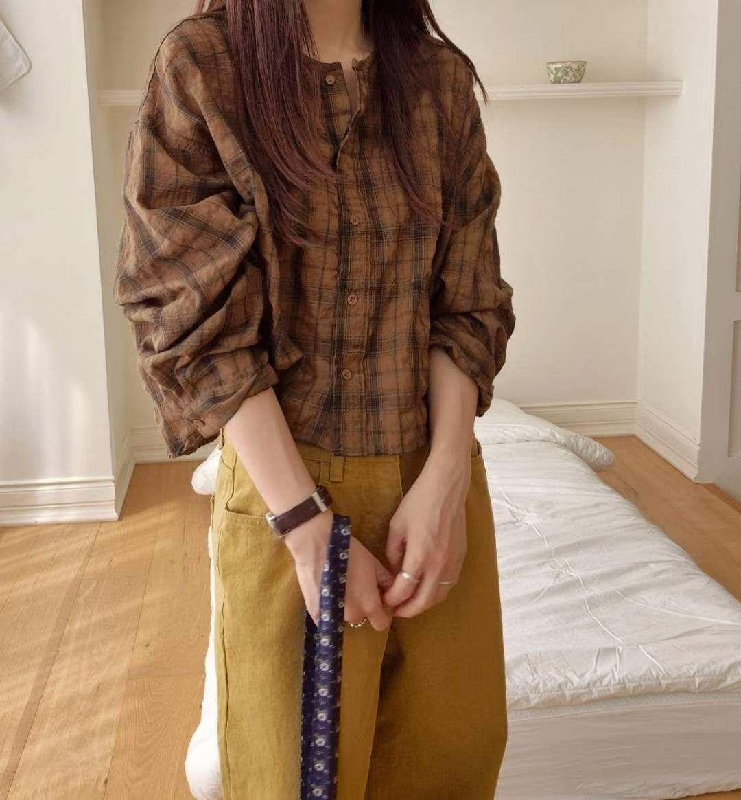 ARLOW韓國代購㊣女裝新款熱賣職業時尚25秋冬人氣襯衫蕾絲衫ARLOW襯衫/蕾絲衫