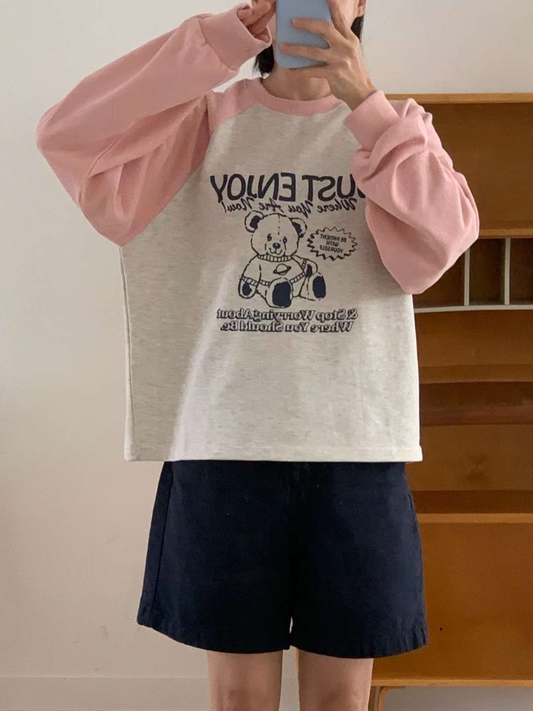 ARHEE東大門㊣代購女裝新品真品職業時尚休閑25秋冬長袖T恤ARHEE長袖T恤圖色2