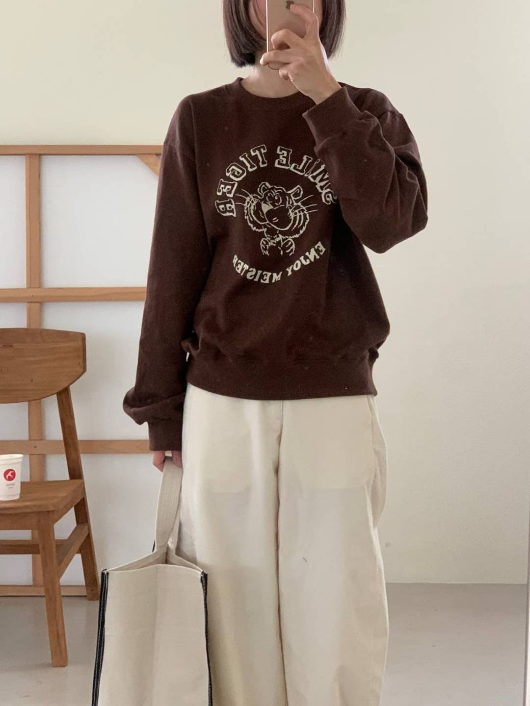 ARHEE韓國代購㊣女士新品休閑熱賣時尚25秋冬職業人氣推薦衛衣ARHEE衛衣