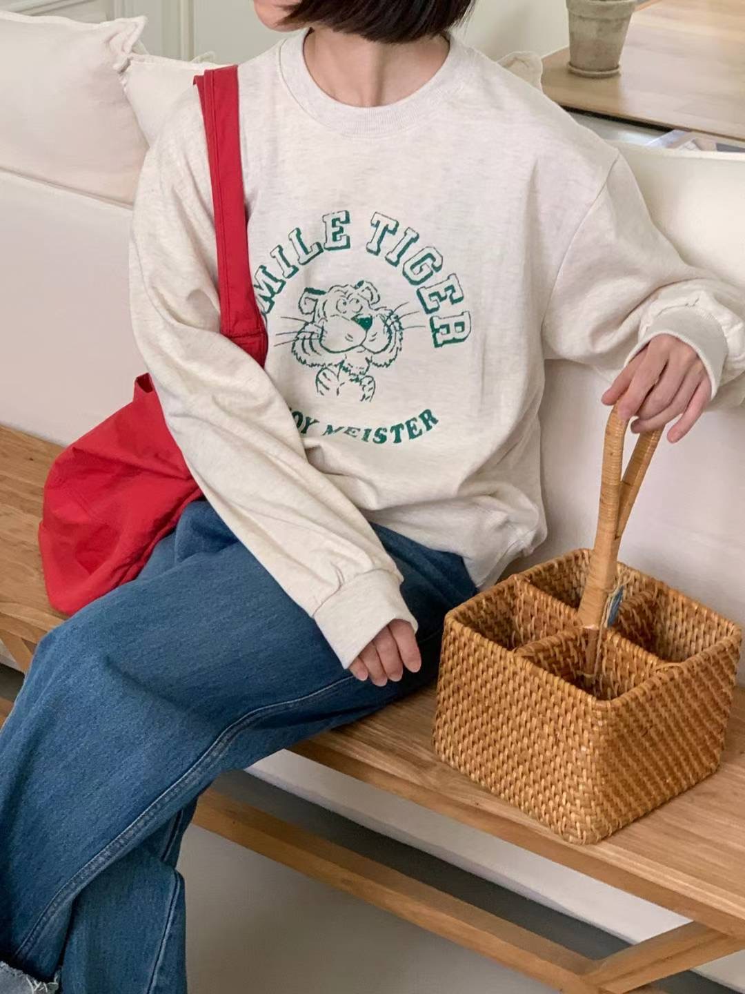 ARHEE韓國代購㊣女士新品休閑熱賣時尚25秋冬職業人氣推薦衛衣ARHEE衛衣