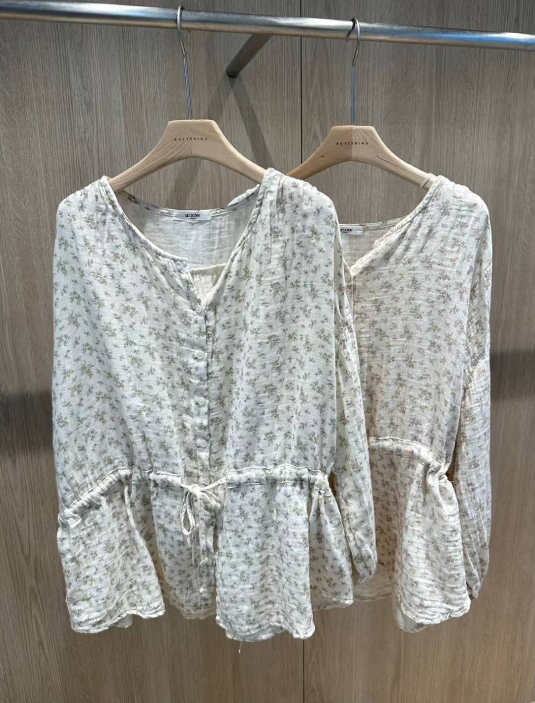 ARLOW東大門㊣直郵女士新品真品時尚推薦職業休閑襯衫蕾絲衫ARLOW襯衫/蕾絲衫圖色2左二色