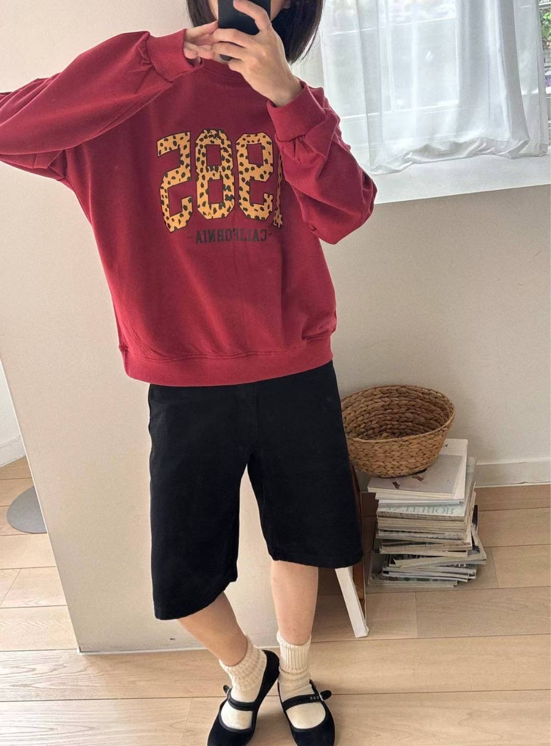 ARHEE韓國代購㊣女裝新款休閑時尚推薦人氣25秋冬熱賣真品衛衣ARHEE衛衣圖色2