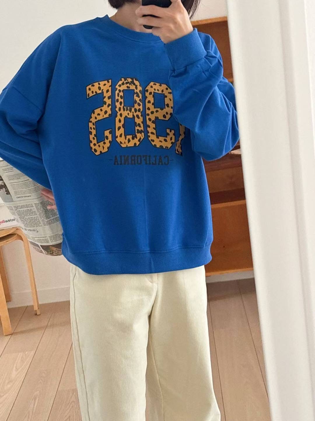 ARHEE韓國代購㊣女裝新款休閑時尚推薦人氣25秋冬熱賣真品衛衣ARHEE衛衣圖色3