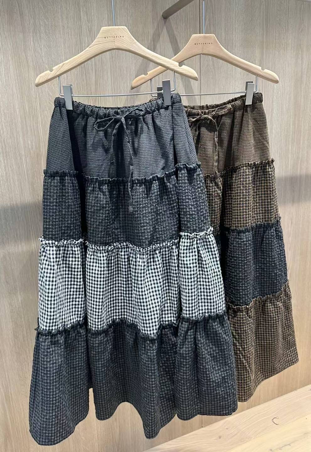 ARLOW韓國直郵㊣女裝新品時尚人氣職業推薦休閑熱賣真品長裙ARLOW長裙圖色2左二色