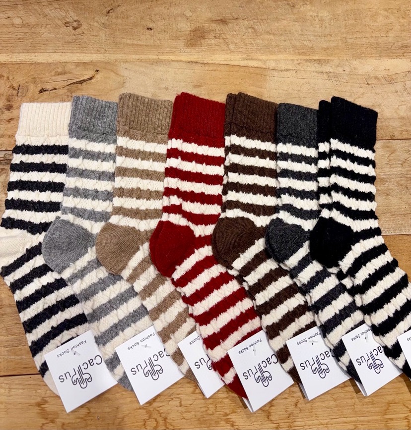 CACTUS-Q東大門㊣代購女士新品人氣推薦職業真品25秋冬襪子羊毛CACTUS十雙起/可混搭襪子