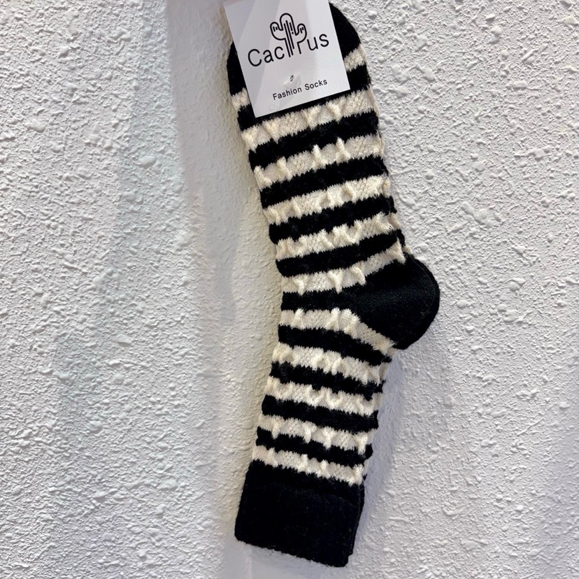 CACTUS-Q東大門㊣代購女士新品人氣推薦職業真品25秋冬襪子羊毛CACTUS十雙起/可混搭襪子圖色7