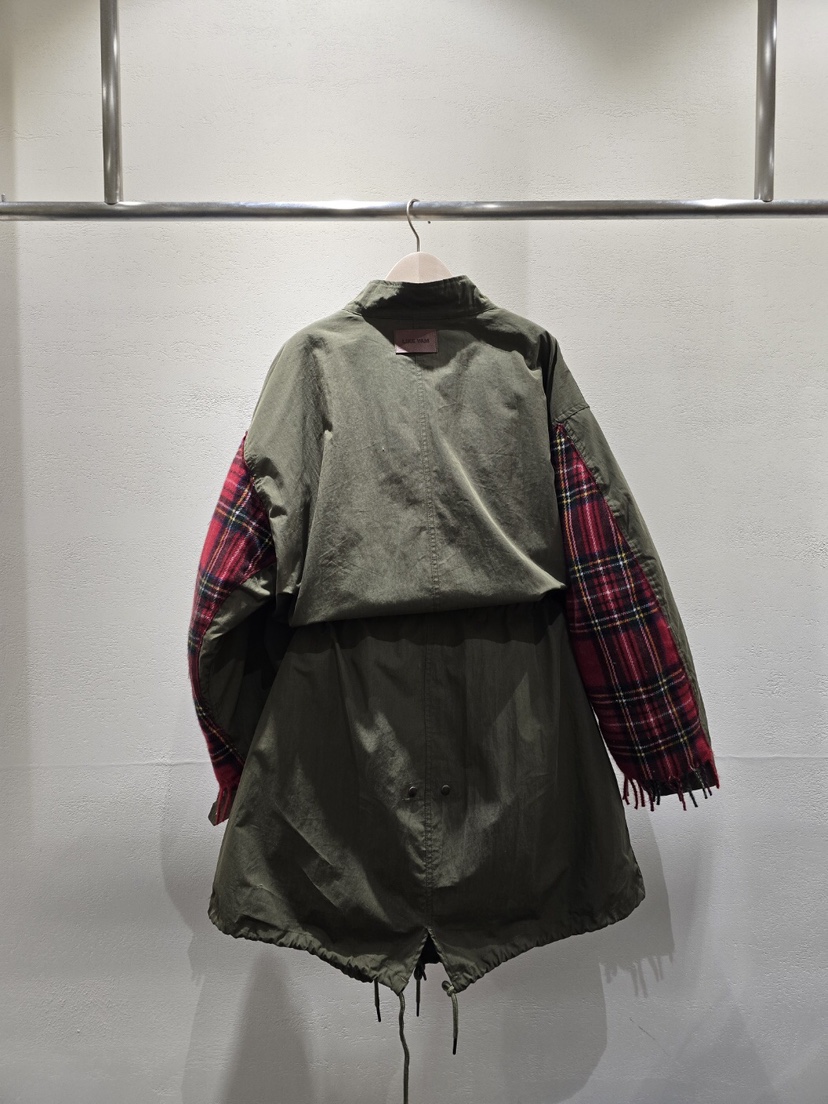 LIKEVAM韓國直郵㊣女士新款25秋冬真品時尚推薦職業中長款大衣LIKEVAM中長款大衣