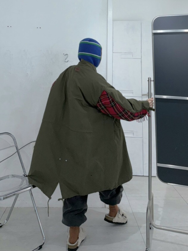 LIKEVAM韓國直郵㊣女士新款25秋冬真品時尚推薦職業中長款大衣LIKEVAM中長款大衣