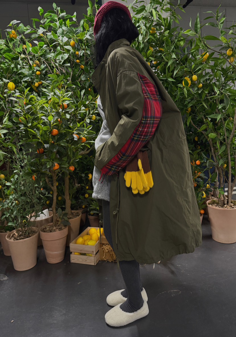 LIKEVAM韓國直郵㊣女士新款25秋冬真品時尚推薦職業中長款大衣LIKEVAM中長款大衣