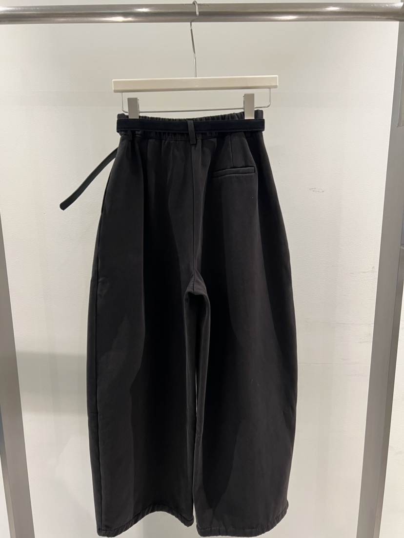 MENTOR東大門㊣實拍女裝新款時尚休閑推薦25秋冬休閑褲含腰帶MENTOR休閑褲