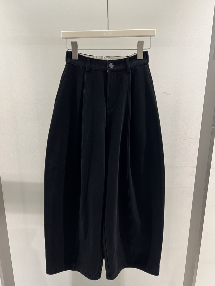 MENTOR東大門㊣實拍女裝新款時尚休閑推薦25秋冬休閑褲含腰帶MENTOR休閑褲圖色3