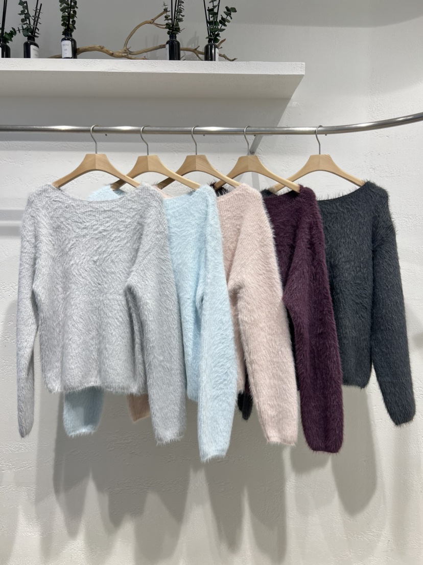 OLA韓國直郵㊣女士新品休閑真品推薦職業人氣25秋冬時尚針織衫mellor/OLA針織衫