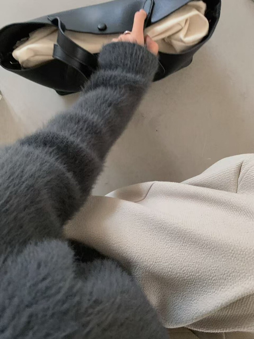 OLA韓國直郵㊣女士新品休閑真品推薦職業人氣25秋冬時尚針織衫mellor/OLA針織衫