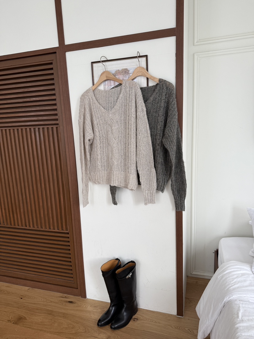 LAVIEU東大門㊣實拍女士新款人氣休閑時尚25秋冬針織衫羊毛LAVIEU針織衫