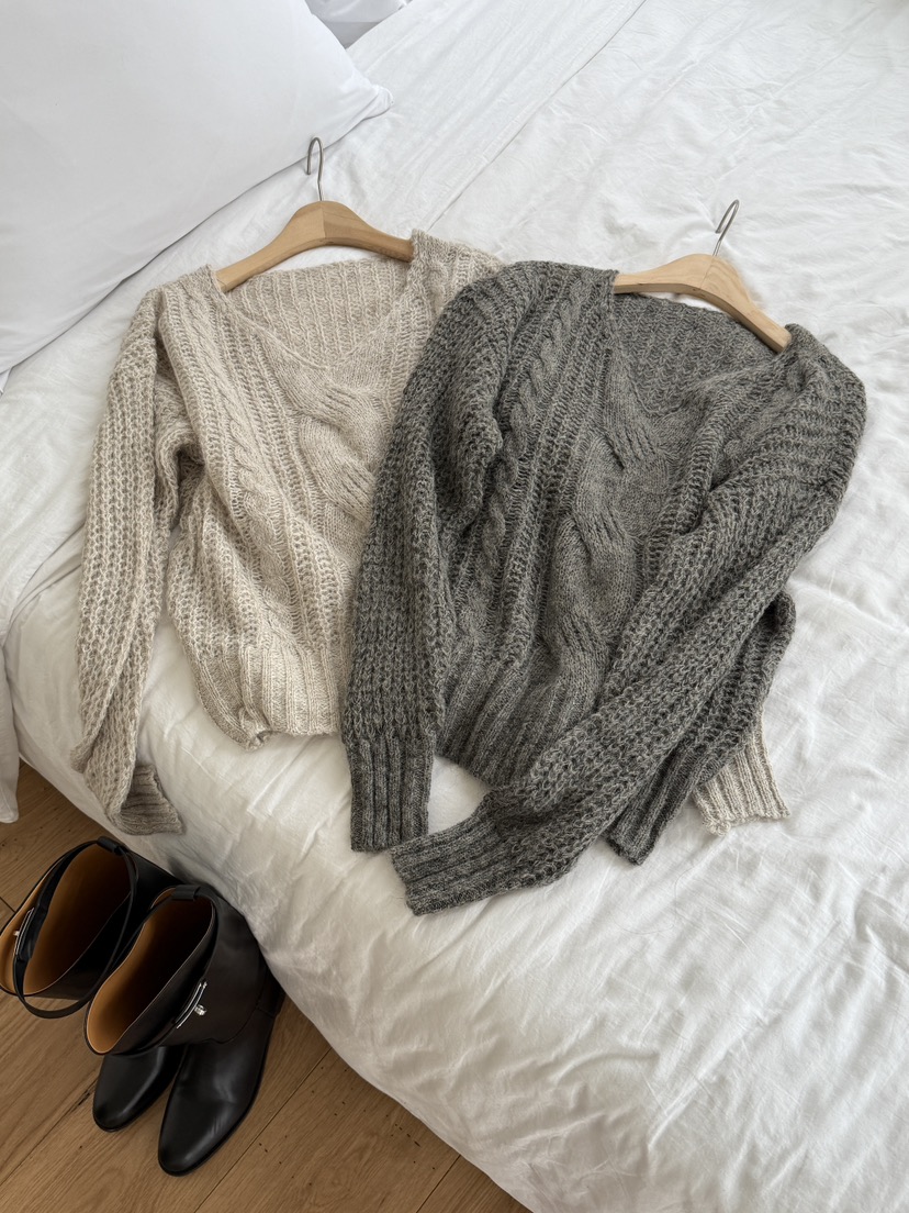 LAVIEU東大門㊣實拍女士新款人氣休閑時尚25秋冬針織衫羊毛LAVIEU針織衫