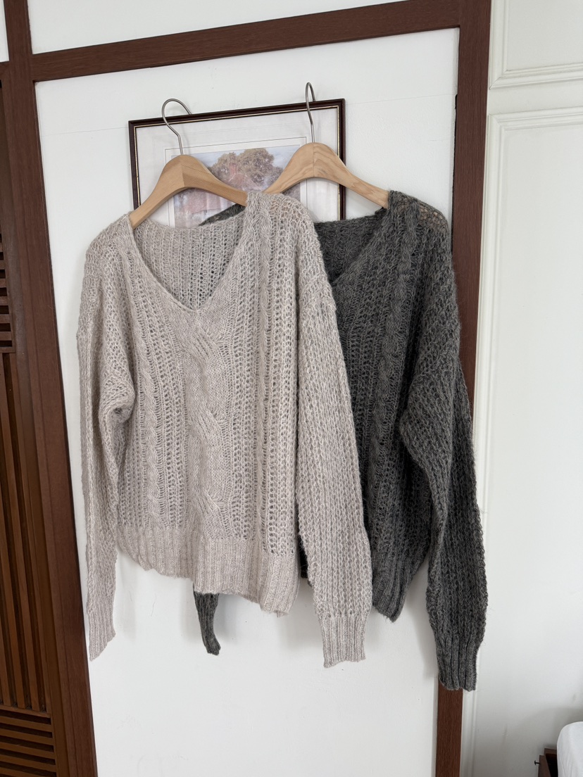 LAVIEU東大門㊣實拍女士新款人氣休閑時尚25秋冬針織衫羊毛LAVIEU針織衫