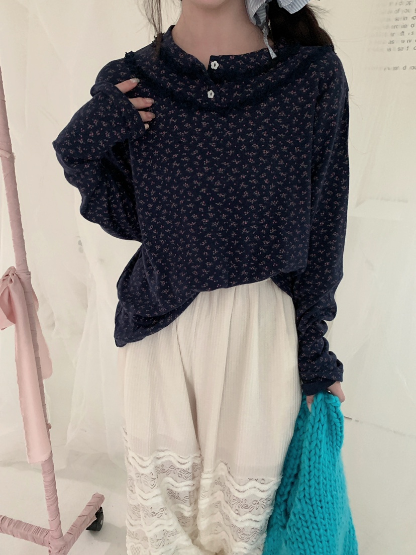 MAISONDEGLORY東大門㊣實拍女裝新品職業25秋冬推薦長袖T恤MAISON DE GLORY長袖T恤圖色2