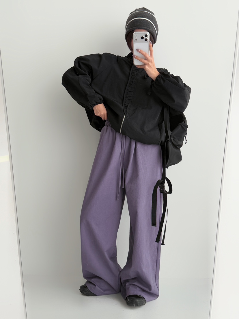 ANGLOG BEIGE韓國直郵㊣女士新品職業25秋冬熱賣時尚休閑褲ANGLOG BEIGE休閑褲