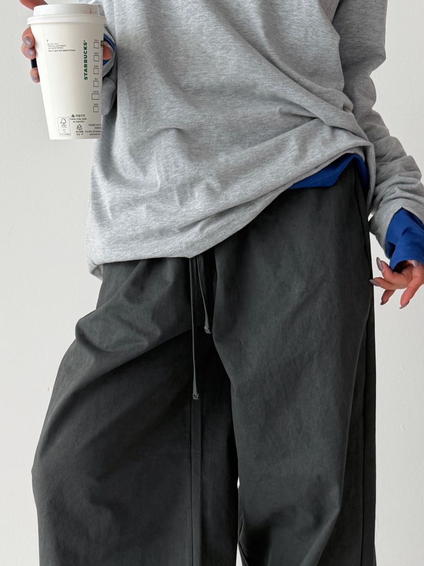 ANGLOG BEIGE韓國直郵㊣女士新品職業25秋冬熱賣時尚休閑褲ANGLOG BEIGE休閑褲