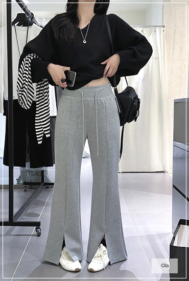 OLA東大門㊣代購女裝新品真品推薦時尚25秋冬職業熱賣休閑褲mellor/OLA休閑褲