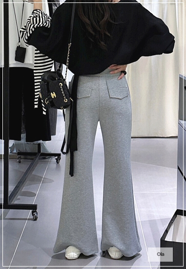 OLA東大門㊣代購女裝新品真品推薦時尚25秋冬職業熱賣休閑褲mellor/OLA休閑褲