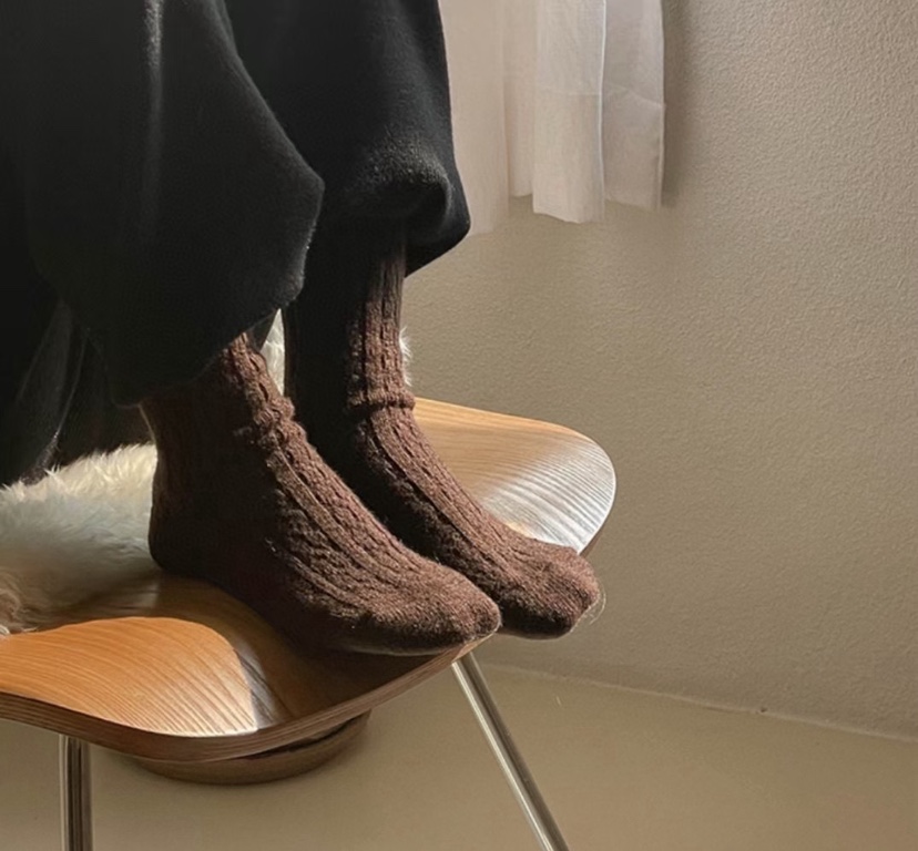 CACTUS-Q東大門㊣直郵女士新品休閑推薦真品時尚25秋冬襪子羊毛CACTUS十雙起/可混搭襪子圖色4