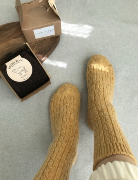 CACTUS-Q東大門㊣直郵女士新品休閑推薦真品時尚25秋冬襪子羊毛CACTUS十雙起/可混搭襪子圖色7