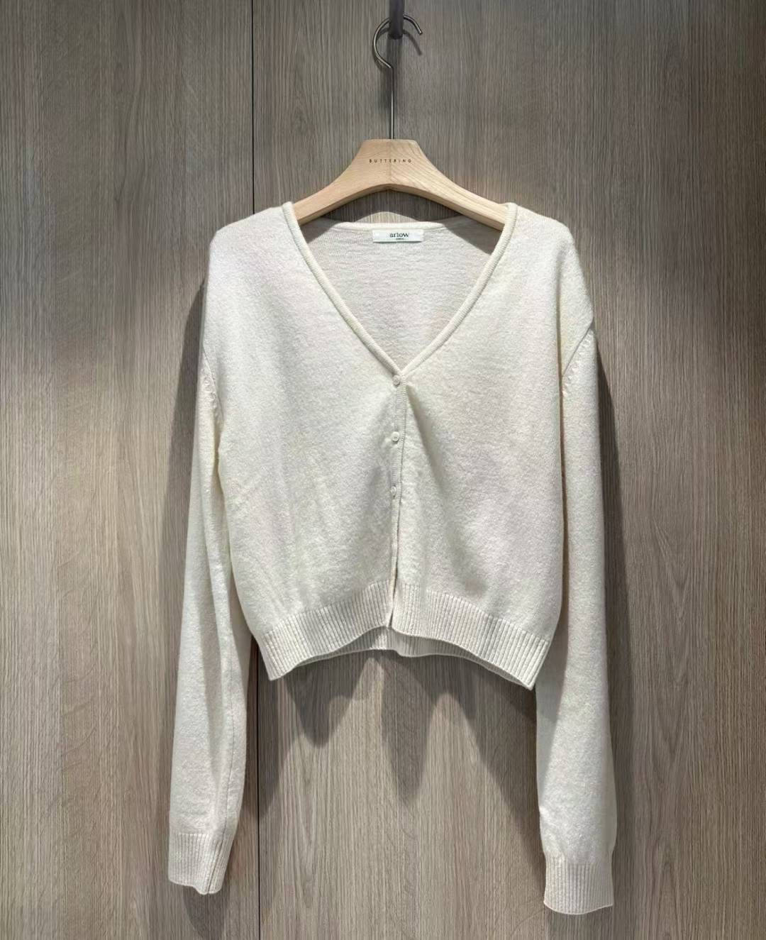 ARLOW韓國直郵㊣女士新款休閑時尚推薦真品25秋冬熱賣針織衫ARLOW針織衫圖色2