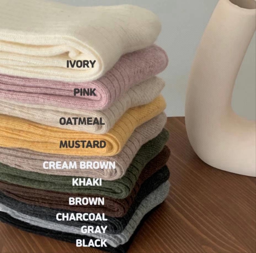 CACTUS-Q東大門㊣實拍女裝新品25秋冬真品時尚襪子羊毛條紋CACTUS十雙起/可混搭襪子