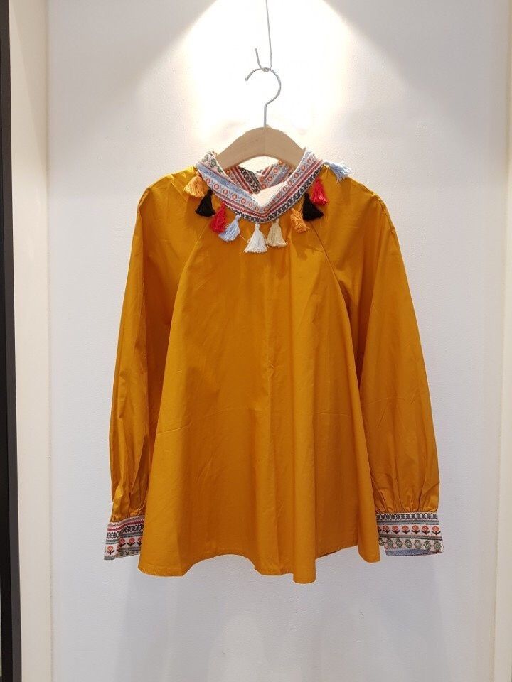 BLING BLING-S韓國直郵㊣女士新品推薦時尚真品襯衫蕾絲衫BLING BLING-S襯衫/蕾絲衫圖色3