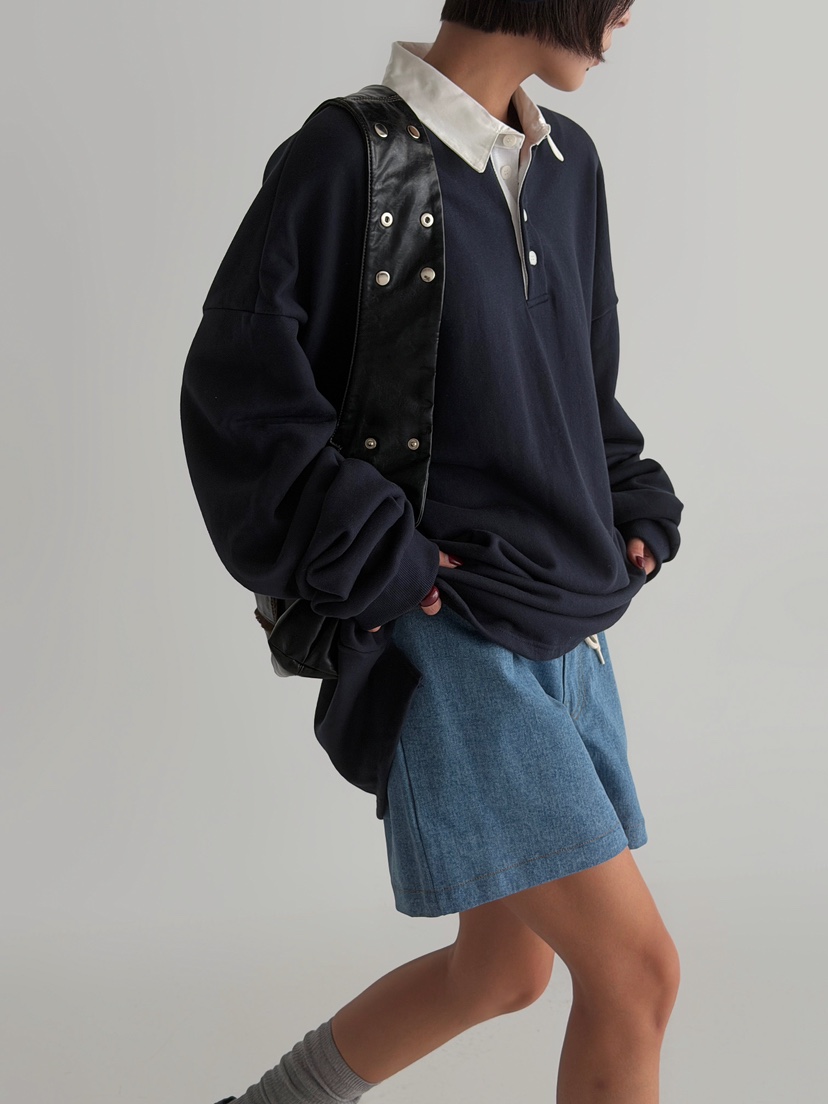 ANGLOG BEIGE韓國直郵㊣女裝新品推薦熱賣25秋冬人氣長袖T恤ANGLOG BEIGE長袖T恤