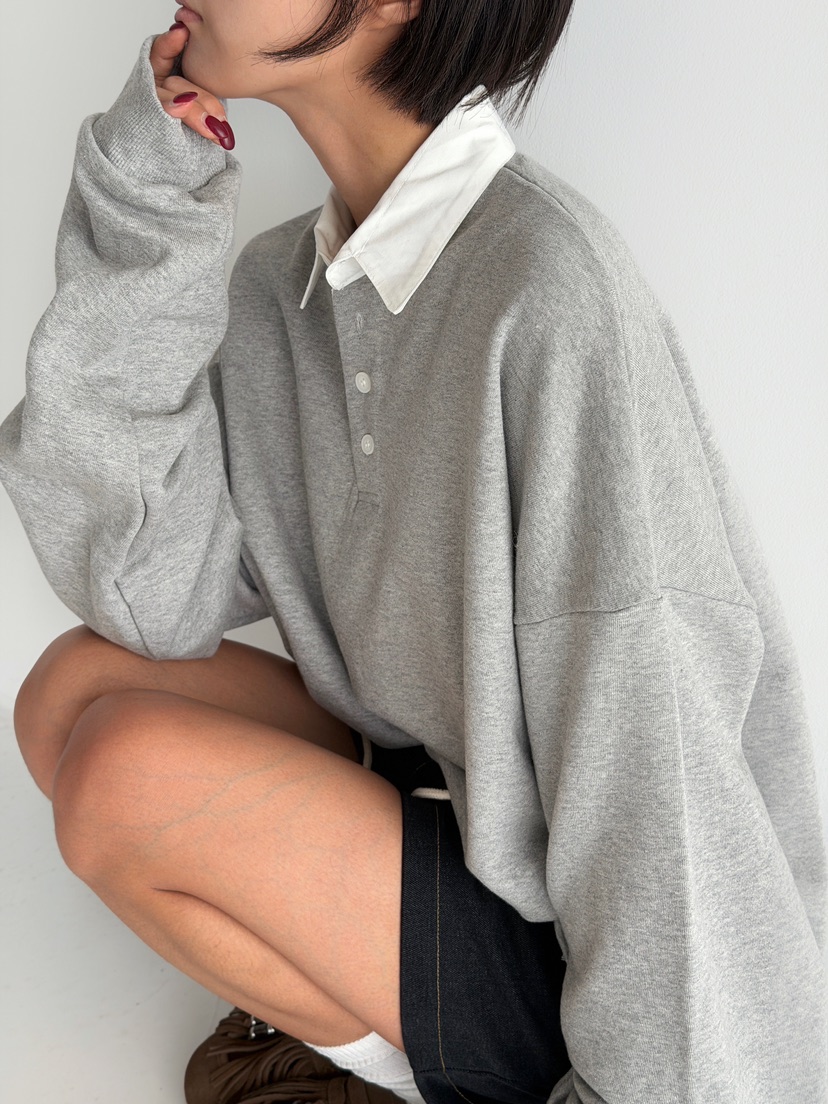 ANGLOG BEIGE韓國直郵㊣女裝新品推薦熱賣25秋冬人氣長袖T恤ANGLOG BEIGE長袖T恤